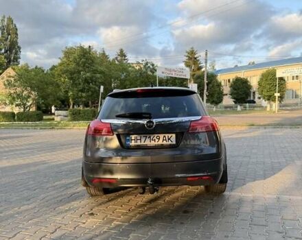 Синий Опель Инсигния, объемом двигателя 2 л и пробегом 340 тыс. км за 8000 $, фото 2 на Automoto.ua