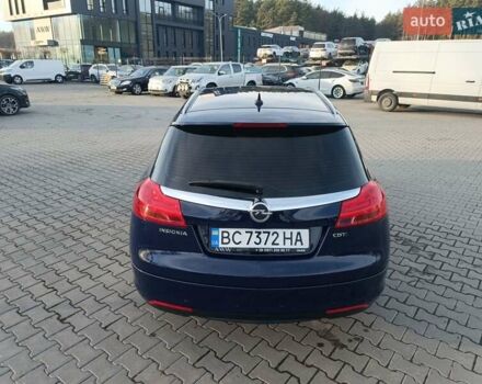 Синий Опель Инсигния, объемом двигателя 1.96 л и пробегом 259 тыс. км за 7850 $, фото 7 на Automoto.ua