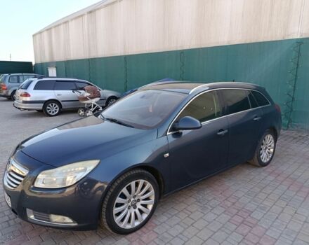 Синий Опель Инсигния, объемом двигателя 2 л и пробегом 230 тыс. км за 7300 $, фото 5 на Automoto.ua