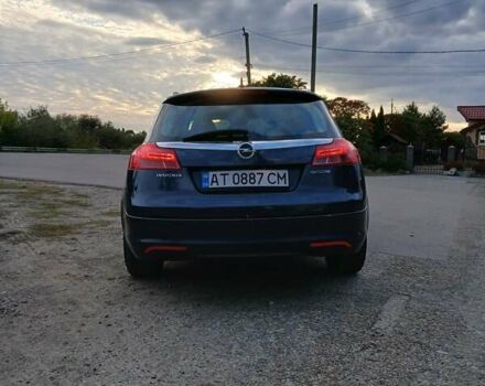 Синий Опель Инсигния, объемом двигателя 1.96 л и пробегом 305 тыс. км за 6500 $, фото 9 на Automoto.ua