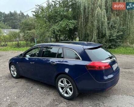 Синий Опель Инсигния, объемом двигателя 1.96 л и пробегом 264 тыс. км за 9500 $, фото 6 на Automoto.ua