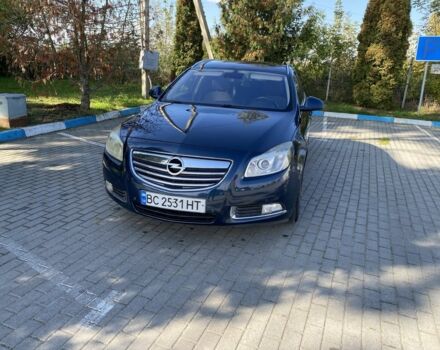 Синий Опель Инсигния, объемом двигателя 2 л и пробегом 268 тыс. км за 6250 $, фото 5 на Automoto.ua