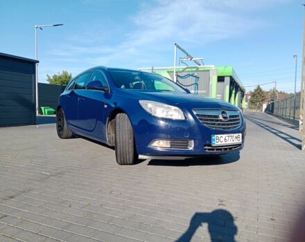 Синий Опель Инсигния, объемом двигателя 2 л и пробегом 355 тыс. км за 6900 $, фото 8 на Automoto.ua