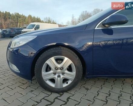 Синий Опель Инсигния, объемом двигателя 1.96 л и пробегом 259 тыс. км за 7850 $, фото 14 на Automoto.ua