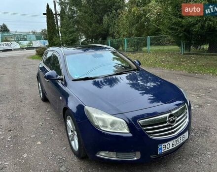 Синий Опель Инсигния, объемом двигателя 1.96 л и пробегом 264 тыс. км за 9500 $, фото 2 на Automoto.ua