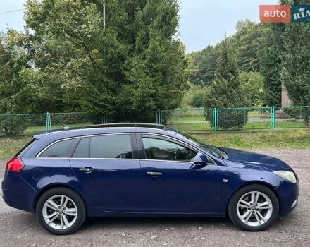 Синий Опель Инсигния, объемом двигателя 1.96 л и пробегом 264 тыс. км за 9500 $, фото 3 на Automoto.ua