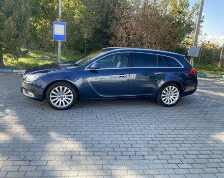 Синий Опель Инсигния, объемом двигателя 2 л и пробегом 268 тыс. км за 6250 $, фото 4 на Automoto.ua