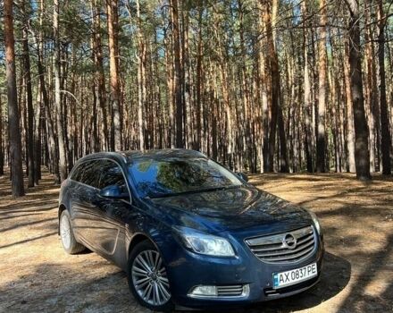 Синій Опель Інсігнія, об'ємом двигуна 2 л та пробігом 200 тис. км за 6709 $, фото 5 на Automoto.ua