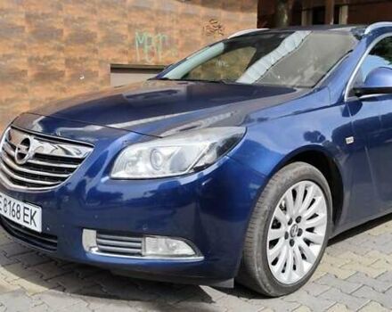 Синий Опель Инсигния, объемом двигателя 1.96 л и пробегом 213 тыс. км за 8500 $, фото 1 на Automoto.ua
