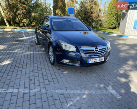 Синий Опель Инсигния, объемом двигателя 1.96 л и пробегом 272 тыс. км за 5900 $, фото 6 на Automoto.ua