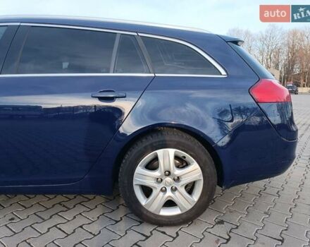 Синий Опель Инсигния, объемом двигателя 1.96 л и пробегом 259 тыс. км за 7850 $, фото 16 на Automoto.ua