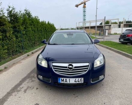 Синий Опель Инсигния, объемом двигателя 2 л и пробегом 277 тыс. км за 4450 $, фото 1 на Automoto.ua