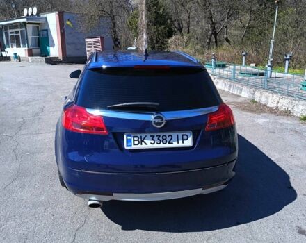 Синий Опель Инсигния, объемом двигателя 2 л и пробегом 201 тыс. км за 9200 $, фото 2 на Automoto.ua
