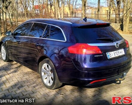 Синий Опель Инсигния, объемом двигателя 2 л и пробегом 257 тыс. км за 8200 $, фото 4 на Automoto.ua