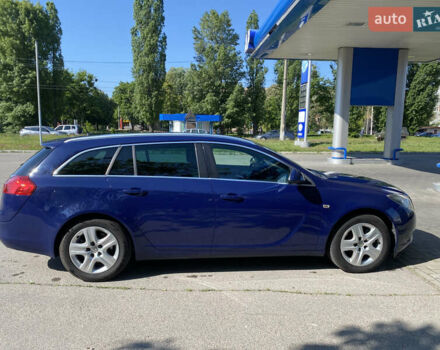 Синий Опель Инсигния, объемом двигателя 1.96 л и пробегом 259 тыс. км за 7350 $, фото 6 на Automoto.ua