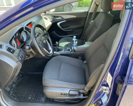 Синий Опель Инсигния, объемом двигателя 1.96 л и пробегом 259 тыс. км за 7350 $, фото 12 на Automoto.ua