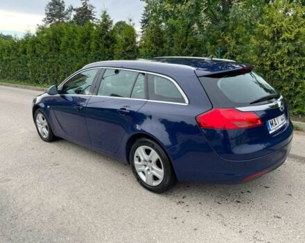 Синий Опель Инсигния, объемом двигателя 2 л и пробегом 277 тыс. км за 4450 $, фото 6 на Automoto.ua