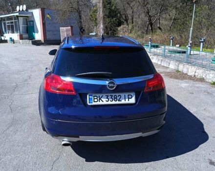 Синий Опель Инсигния, объемом двигателя 2 л и пробегом 201 тыс. км за 8350 $, фото 1 на Automoto.ua