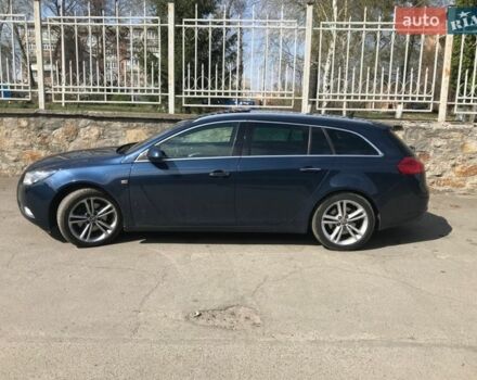 Синий Опель Инсигния, объемом двигателя 2 л и пробегом 236 тыс. км за 14500 $, фото 5 на Automoto.ua