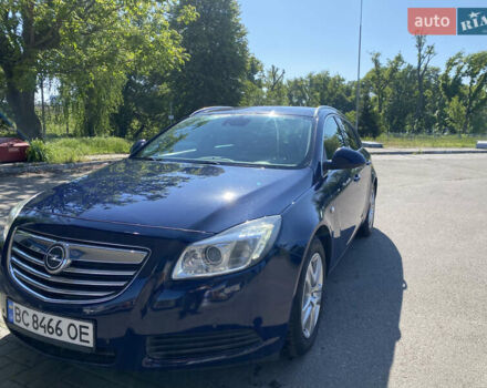 Синий Опель Инсигния, объемом двигателя 1.96 л и пробегом 259 тыс. км за 7350 $, фото 1 на Automoto.ua