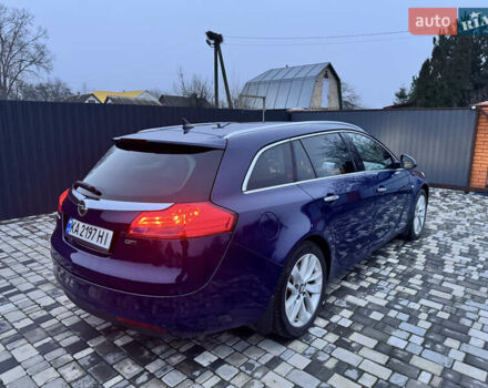 Синий Опель Инсигния, объемом двигателя 1.96 л и пробегом 251 тыс. км за 8200 $, фото 1 на Automoto.ua