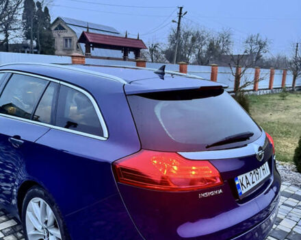 Синий Опель Инсигния, объемом двигателя 1.96 л и пробегом 251 тыс. км за 8200 $, фото 4 на Automoto.ua