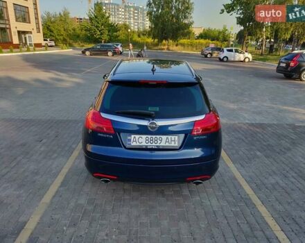 Синій Опель Інсігнія, об'ємом двигуна 1.96 л та пробігом 200 тис. км за 9779 $, фото 9 на Automoto.ua