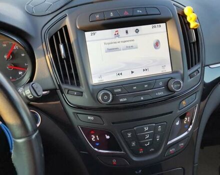 Синий Опель Инсигния, объемом двигателя 2 л и пробегом 216 тыс. км за 9500 $, фото 12 на Automoto.ua