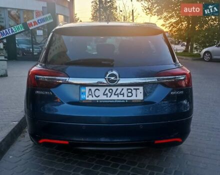 Синий Опель Инсигния, объемом двигателя 1.96 л и пробегом 270 тыс. км за 9800 $, фото 2 на Automoto.ua