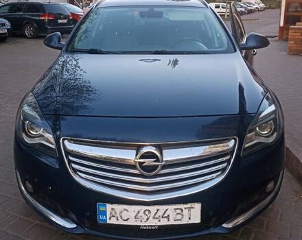 Синий Опель Инсигния, объемом двигателя 1.96 л и пробегом 270 тыс. км за 9800 $, фото 1 на Automoto.ua