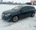 Синий Опель Инсигния, объемом двигателя 2 л и пробегом 200 тыс. км за 9500 $, фото 1 на Automoto.ua