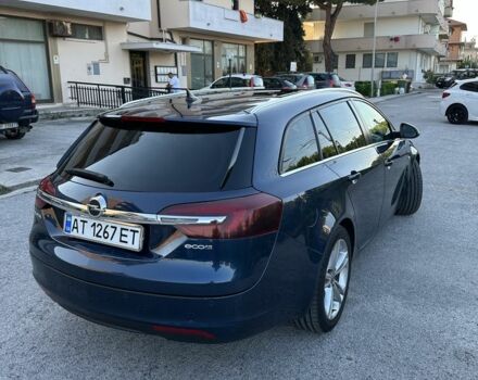 Синий Опель Инсигния, объемом двигателя 2 л и пробегом 252 тыс. км за 9400 $, фото 2 на Automoto.ua