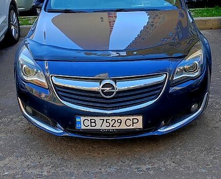 Синий Опель Инсигния, объемом двигателя 2 л и пробегом 222 тыс. км за 10000 $, фото 1 на Automoto.ua