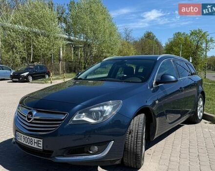 Синий Опель Инсигния, объемом двигателя 2 л и пробегом 283 тыс. км за 9600 $, фото 1 на Automoto.ua