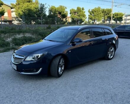 Синий Опель Инсигния, объемом двигателя 2 л и пробегом 252 тыс. км за 9400 $, фото 3 на Automoto.ua