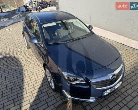 Синий Опель Инсигния, объемом двигателя 1.96 л и пробегом 193 тыс. км за 8999 $, фото 4 на Automoto.ua