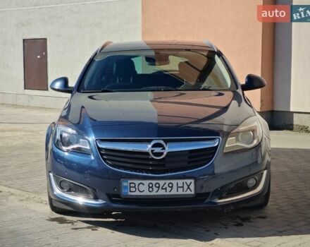 Синий Опель Инсигния, объемом двигателя 2 л и пробегом 196 тыс. км за 8300 $, фото 3 на Automoto.ua