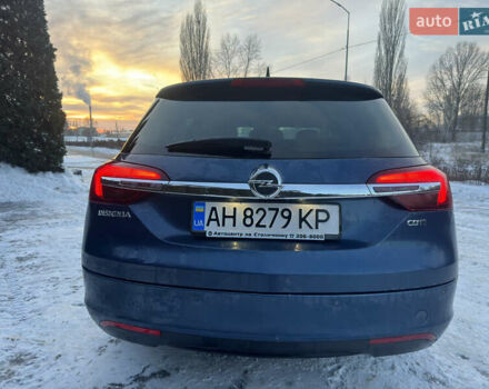 Синий Опель Инсигния, объемом двигателя 2 л и пробегом 205 тыс. км за 11000 $, фото 12 на Automoto.ua