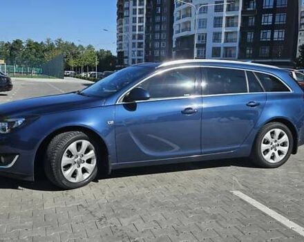 Синий Опель Инсигния, объемом двигателя 1.96 л и пробегом 95 тыс. км за 14000 $, фото 3 на Automoto.ua