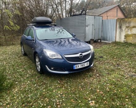Синий Опель Инсигния, объемом двигателя 1.6 л и пробегом 210 тыс. км за 11500 $, фото 1 на Automoto.ua