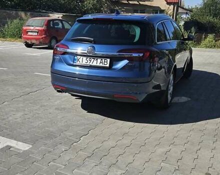 Синий Опель Инсигния, объемом двигателя 1.96 л и пробегом 95 тыс. км за 14000 $, фото 10 на Automoto.ua