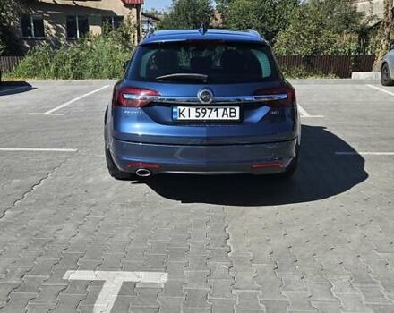 Синий Опель Инсигния, объемом двигателя 1.96 л и пробегом 95 тыс. км за 14000 $, фото 9 на Automoto.ua