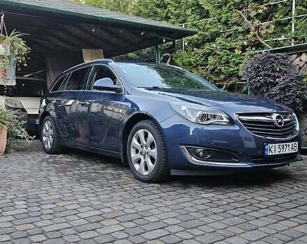 Синий Опель Инсигния, объемом двигателя 1.96 л и пробегом 95 тыс. км за 14000 $, фото 2 на Automoto.ua