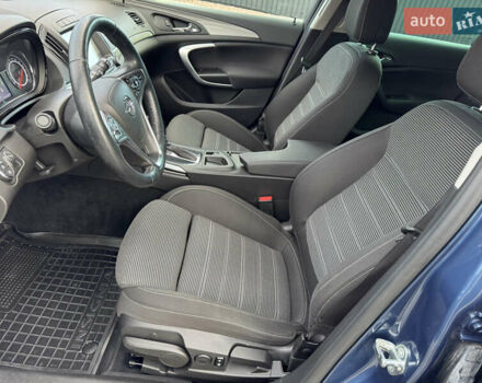 Синій Опель Інсігнія, об'ємом двигуна 1.6 л та пробігом 163 тис. км за 10700 $, фото 25 на Automoto.ua