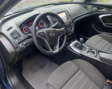 Синий Опель Инсигния, объемом двигателя 1.6 л и пробегом 210 тыс. км за 11500 $, фото 7 на Automoto.ua