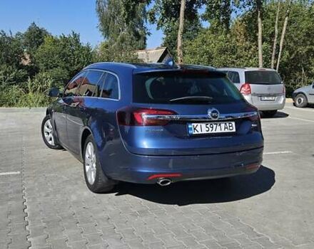 Синий Опель Инсигния, объемом двигателя 1.96 л и пробегом 95 тыс. км за 14000 $, фото 8 на Automoto.ua