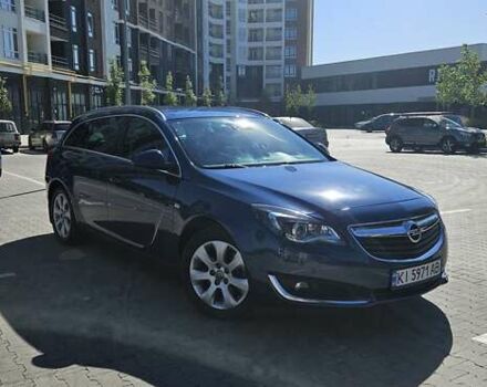 Синий Опель Инсигния, объемом двигателя 1.96 л и пробегом 95 тыс. км за 14000 $, фото 16 на Automoto.ua