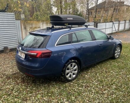 Синий Опель Инсигния, объемом двигателя 1.6 л и пробегом 210 тыс. км за 11500 $, фото 2 на Automoto.ua