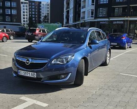 Синий Опель Инсигния, объемом двигателя 1.96 л и пробегом 95 тыс. км за 14000 $, фото 1 на Automoto.ua