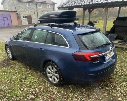 Синий Опель Инсигния, объемом двигателя 1.6 л и пробегом 210 тыс. км за 11500 $, фото 3 на Automoto.ua